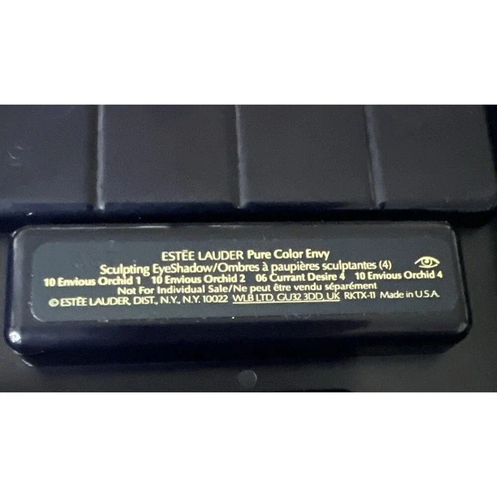 Estee Lauder Pure Color Envy Sculpting Eyeshadow Quad Envious Orchid Rebel NWD